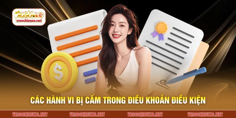 Các hành vi bị cấm trong điều khoản điều kiện
