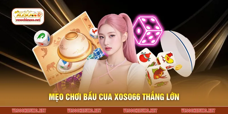 Mẹo chơi bầu cua XOSO66 thắng lớn